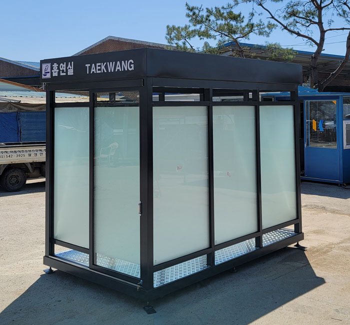 BB704 자연통풍식흡연부스